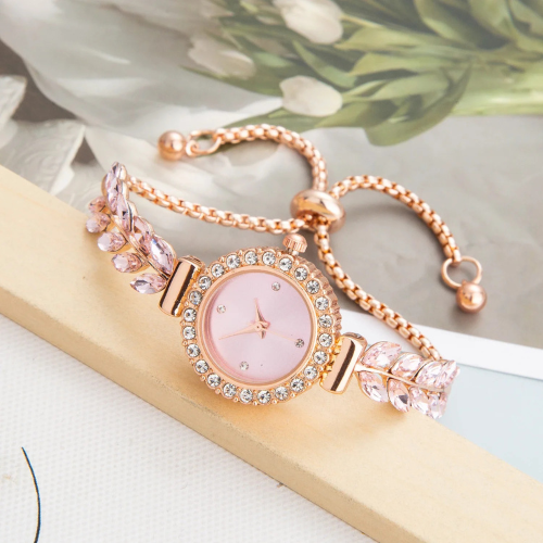 Reloj De Lujo Con Cristal ✨